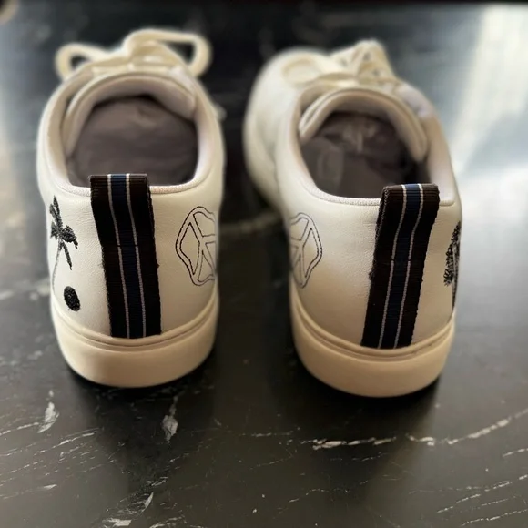 PS Paul Smith White Sneakers with Graphic Details - Picture 2 of 12